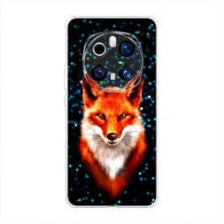 Силиконовый чехол Волшебная лиса на Honor Magic 7 Pro