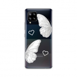 ����������� ����� white butterflies 2 �� Samsung Galaxy A42
