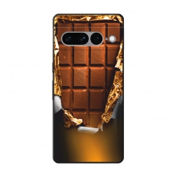 Матовый силиконовый чехол Шоколадка на Google Pixel 7 Pro