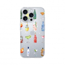 Блестящий Летние напитки на iPhone 16 Pro