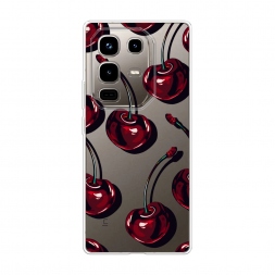 Силиконовый чехол Сочные черешни 4 на Infinix Note 50 pro