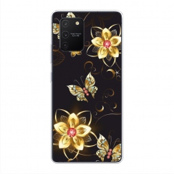 Силиконовый чехол Luxury butterflies на Samsung Galaxy S10 Lite