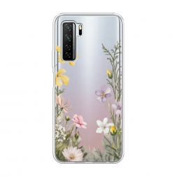 Силиконовый чехол Летний винтаж 2 на Honor 30S (Global)