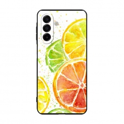 Матовый силиконовый чехол Цитрусовые на Samsung Galaxy A17