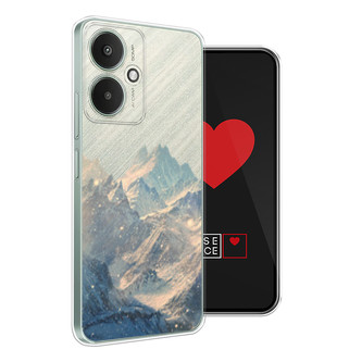 Силиконовый чехол Горы арт 2 на Xiaomi Redmi 13C 5G
