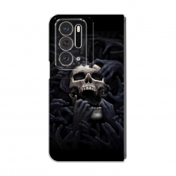 Силиконовый чехол Череп 29 на Oppo Find N