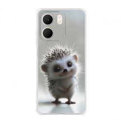 Силиконовый чехол Милый ежонок на OPPO A5x