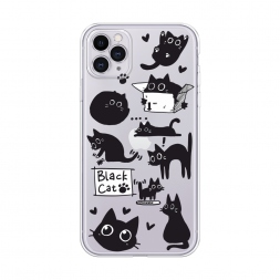 ����������� ����� Black cat doodles �� iPhone 11 Pro Max