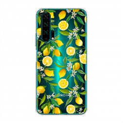 Силиконовый чехол Сочные лимоны на Honor 20 Pro