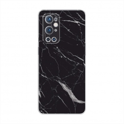 Силиконовый чехол Черный минерал на OnePlus 9 Pro