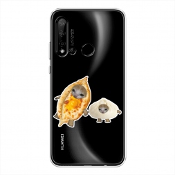 Силиконовый чехол Грузинские котята на Huawei Nova 5i