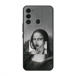 ������� ����������� ����� Mona Lisa sucking lollipop �� Tecno Spark Go 2022