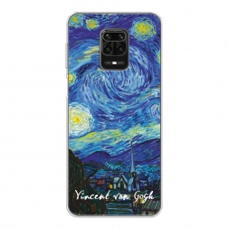 Силиконовый чехол De sterrennacht Vincent van Gogh на Xiaomi Redmi Note 9S