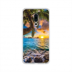 Силиконовый чехол Восход 5 на Meizu 16