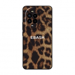 Матовый силиконовый чехол Ebash на леопарде на Huawei NOVA 13 Pro