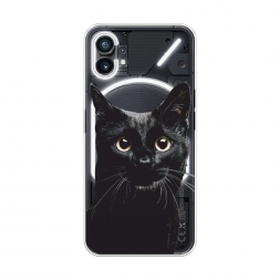Силиконовый чехол Добрый кот 2 на Nothing Phone 1