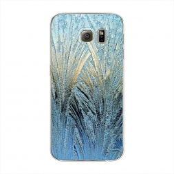 Силиконовый чехол Лёд на Samsung Galaxy S6 edge