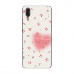 ����������� ����� Blooms in time pink �� Huawei P20