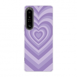 ����������� ����� Violet heart latte �� Sony Xperia 1 IV