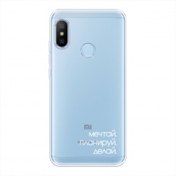 Силиконовый чехол Делай 2 на Xiaomi Redmi 6 Plus