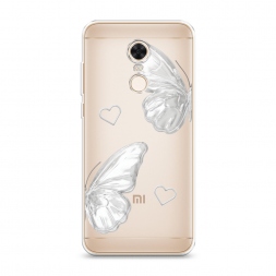 ����������� ����� white butterflies 2 �� Xiaomi Redmi 5 Plus