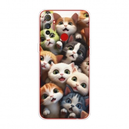 Силиконовый чехол Море котят на Realme C3