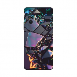 Матовый силиконовый чехол Отражение солнца на Xiaomi Redmi Note 10 Pro