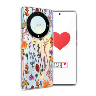 ����������� ����� Orange Purple flowers �� Honor X9A