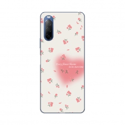 ����������� ����� Blooms in time pink �� Sony Xperia 10 II