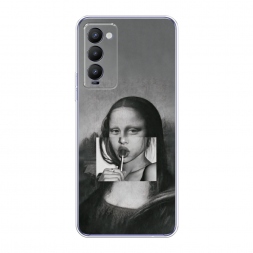 ����������� ����� Mona Lisa sucking lollipop �� Tecno Camon 18