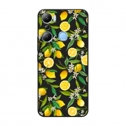 Матовый силиконовый чехол Сочные лимоны на Infinix HOT 20i