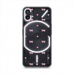 Силиконовый чехол Простые бантики 3 на Nothing Phone 1