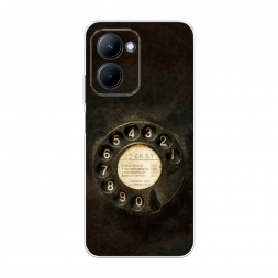 Силиконовый чехол Старинный телефон на Realme C33