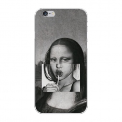 ����������� ����� Mona Lisa sucking lollipop �� iPhone 6