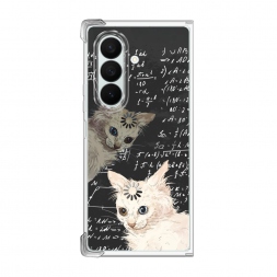 Силиконовый чехол Кот размышляет на Samsung Galaxy Z Fold 7