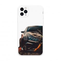 Soft touch белый На износ 2 на iPhone 11 Pro Max