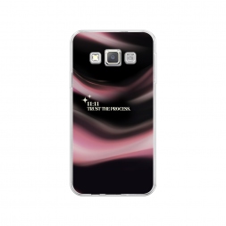 Силиконовый чехол trust the process на Samsung Galaxy A3