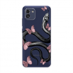 ����������� ����� Snake and butterflies 3 �� Samsung Galaxy A03