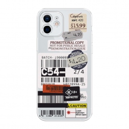 Силиконовый чехол Flight to Paris на iPhone 12 mini