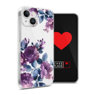 ����������� ����� Purple Blossoms �� iPhone 15 Plus