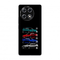 Силиконовый чехол JDM Legend cars на Tecno Camon 30S