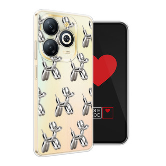 Силиконовый чехол balloon dogs 3 на Infinix Smart 8 Plus