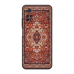 Матовый силиконовый чехол Красный ковёр на Xiaomi Poco M4 Pro 4G