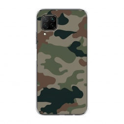 Силиконовый чехол Камуфляж 1 на Huawei P40 Lite