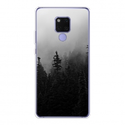 Силиконовый чехол Туманный лес на Huawei Mate 20X