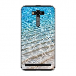 Силиконовый чехол Волны 10 на Asus Zenfone 2 ZE550ML/ZE551ML