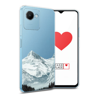 Силиконовый чехол Горы арт 1 на Realme C30S 4G