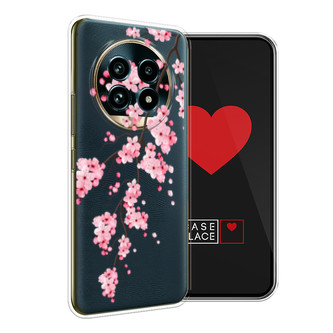 Силиконовый чехол Розовая сакура на Realme 13 Pro Plus