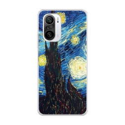 Силиконовый чехол Ван Гог Звездная ночь на Xiaomi Poco F3