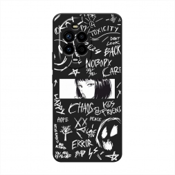 ������� ����������� ����� Manga graffiti white �� Huawei NOVA 13 Pro